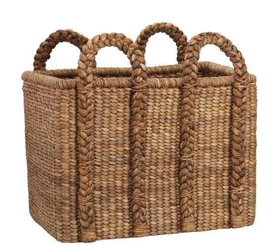 Pottery Barn Beachcomber Rectangular Handled Baskets