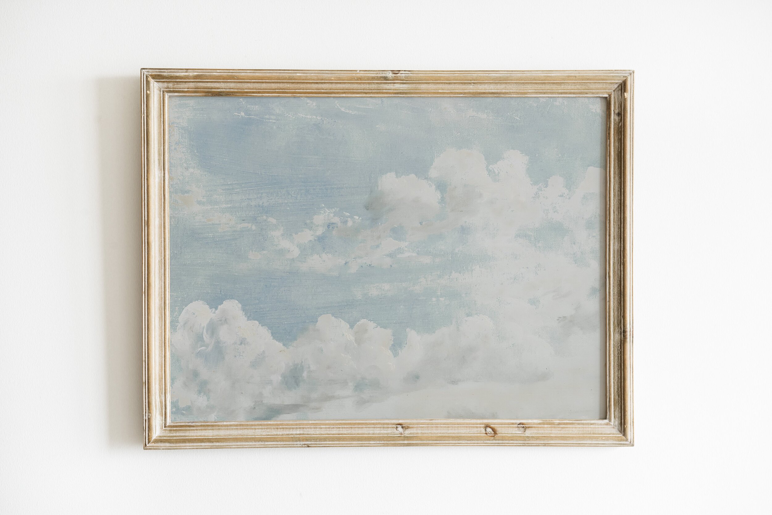 Museum Quality Art - Happy Little Clouds 