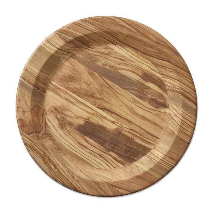 Williams Sonoma Olivewood Charger Plate