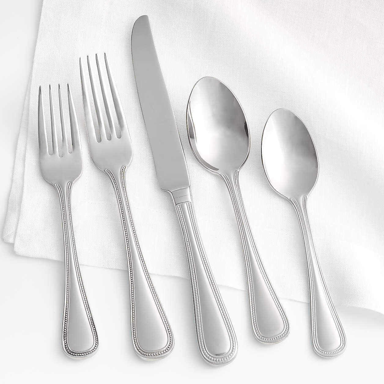 Crate &amp; Barrel Grand Hotel Flatware 