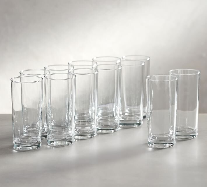 Pottery Barn Caterer's Box Glass Tumblers