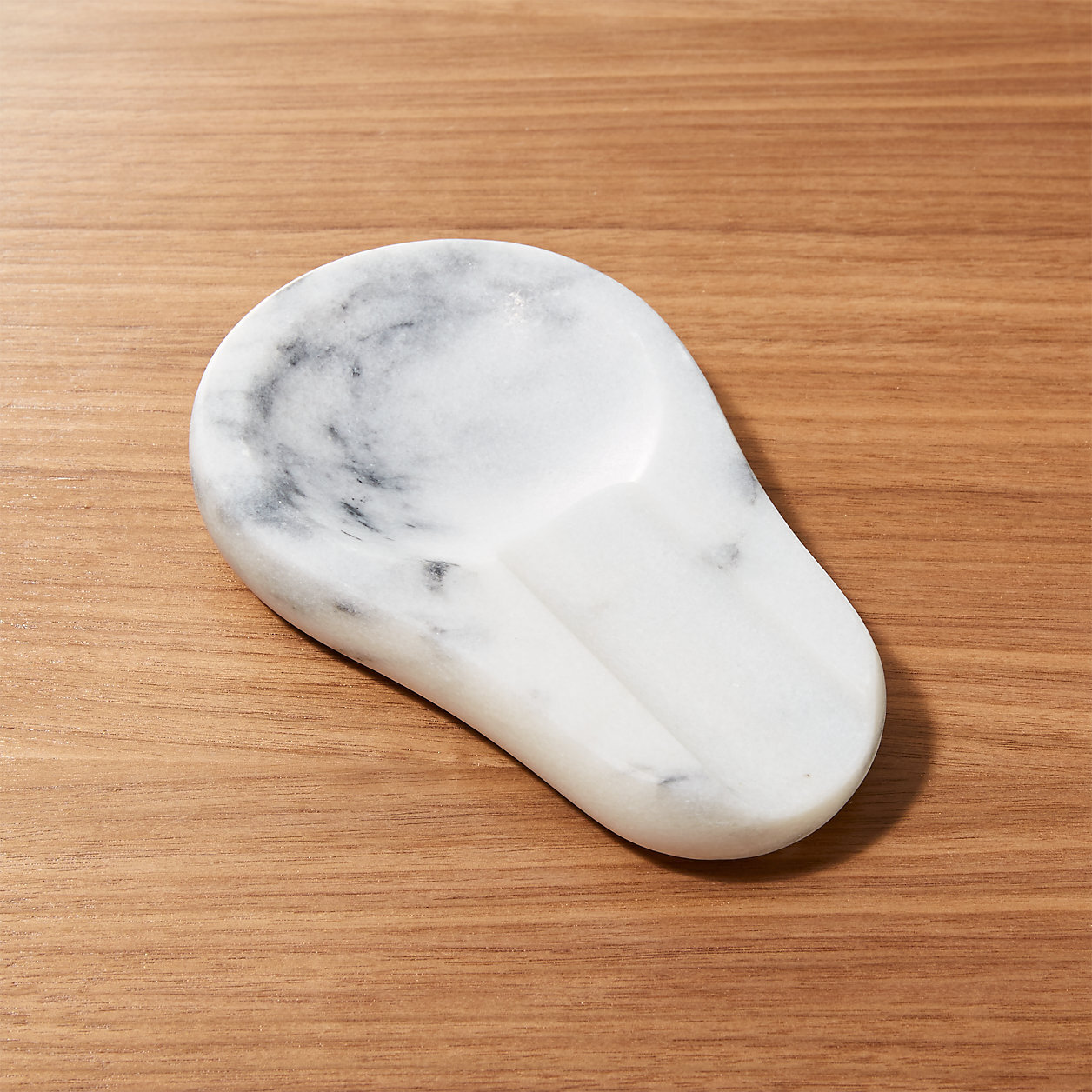 Crate &amp; Barrel Marble Spoon Rest 