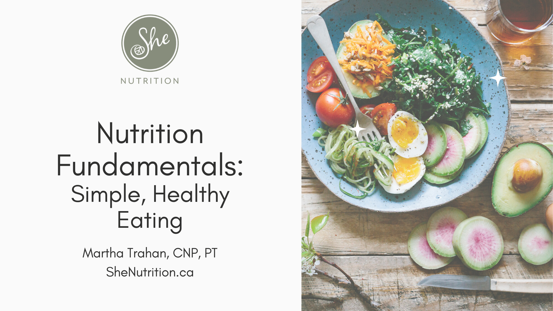 Nutrition Fundamentals: Simple, Healthy Eating. 