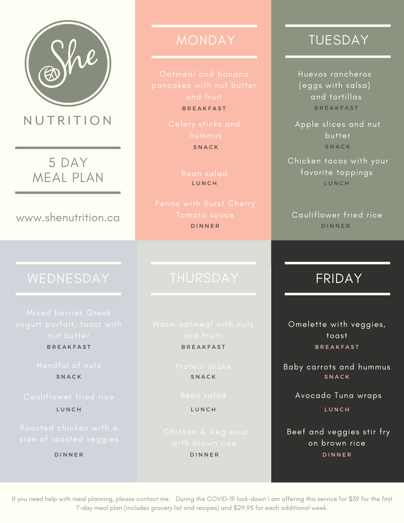 Meal Prepping and Planning Saves Time, Energy and Money