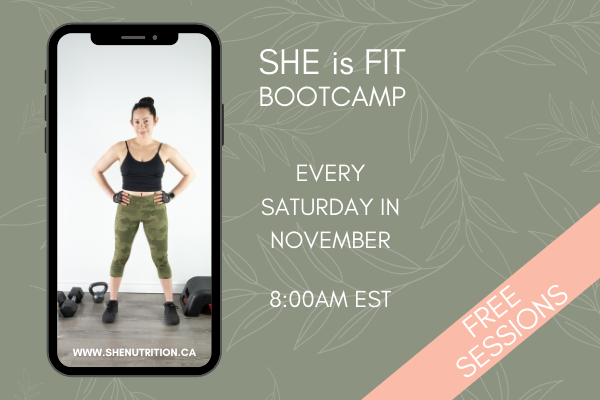 FREE 30-min workouts EVERY Saturday in November. 