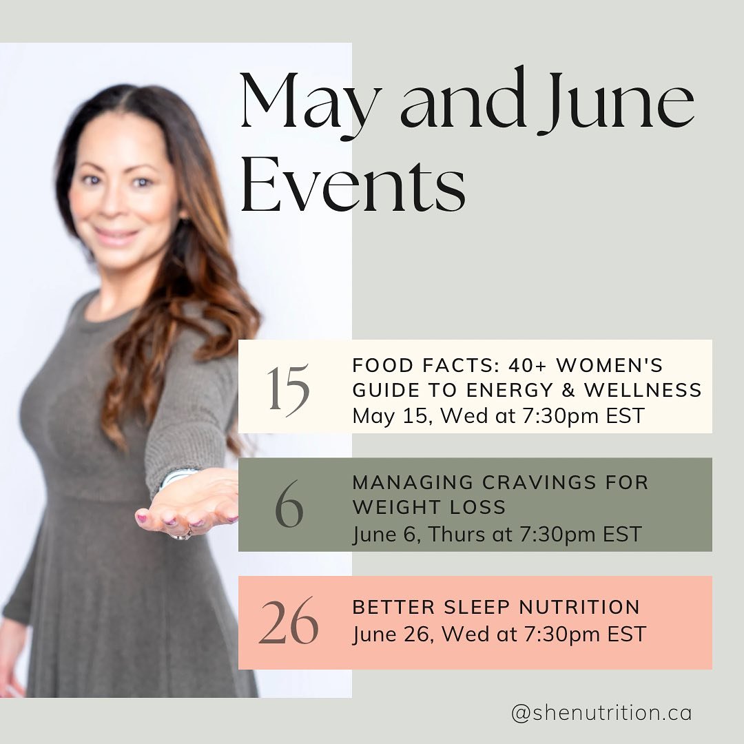 May is a great month to start. 💪🥰
Join our community of women over 40 who want to look and feel their best through good nutrition and lifting weights. Check out all the event details on my website, link in bio or send me a DM.

#womenover40 #nutrit