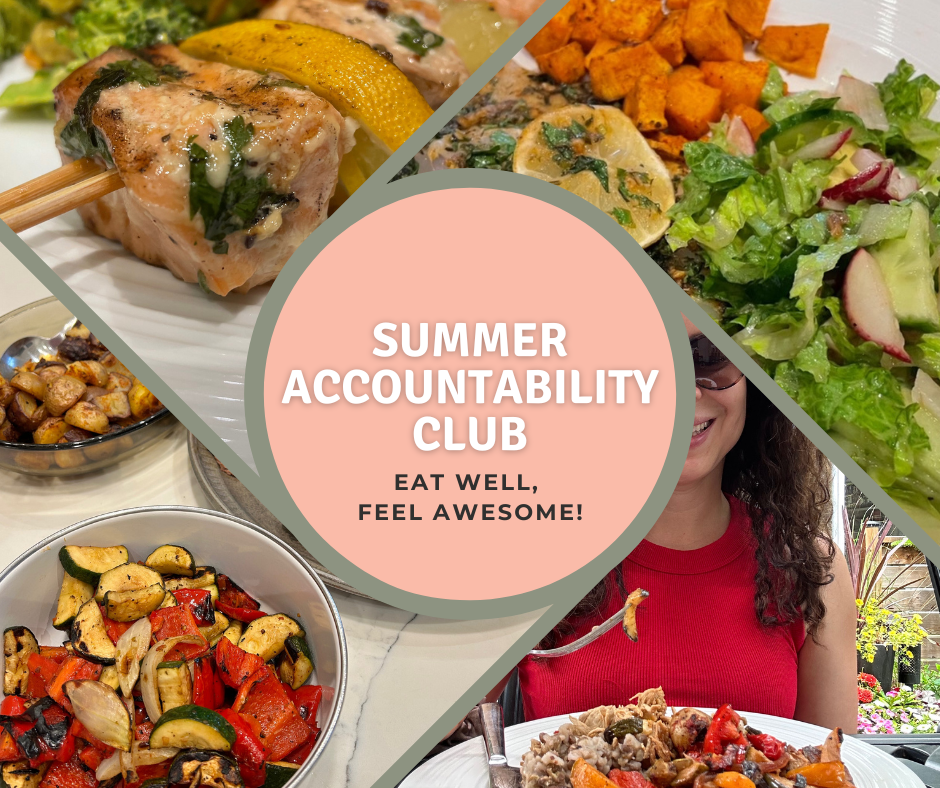 SUMMER ACCOUNTABILITY CLUB (EAT WELL, FEEL AWESOME!)