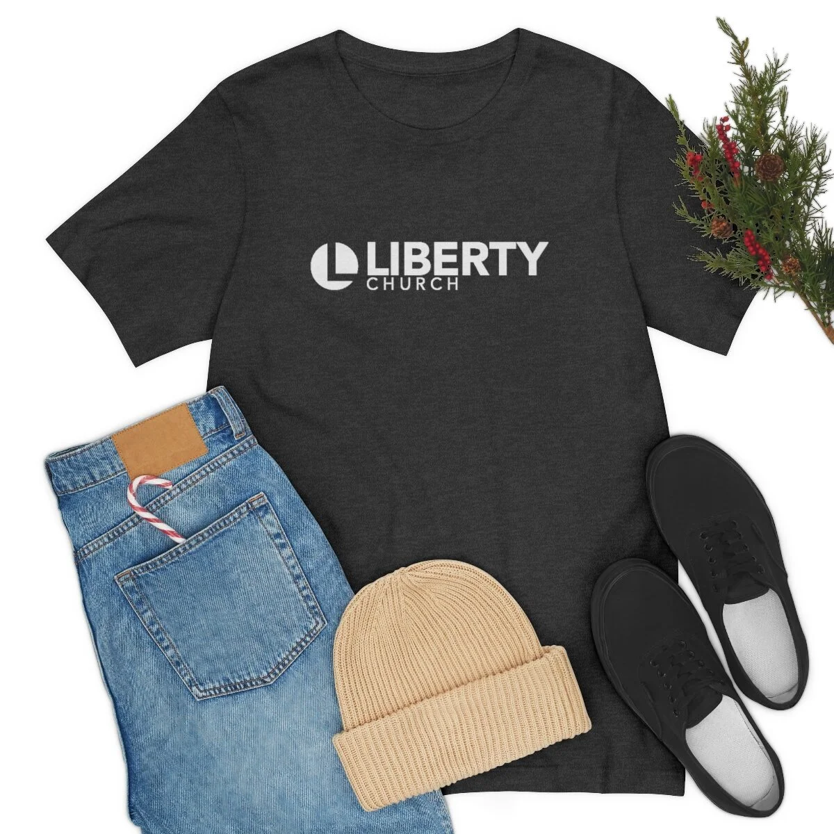 Liberty House of Friends t-shirt in black — Liberty