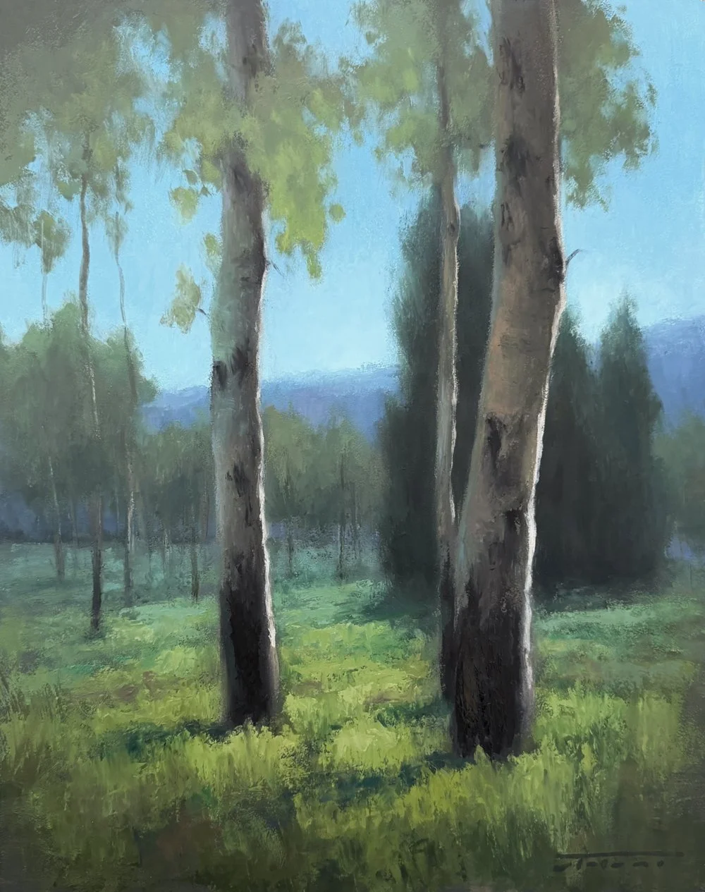"Western Stand" - Jane Hunt