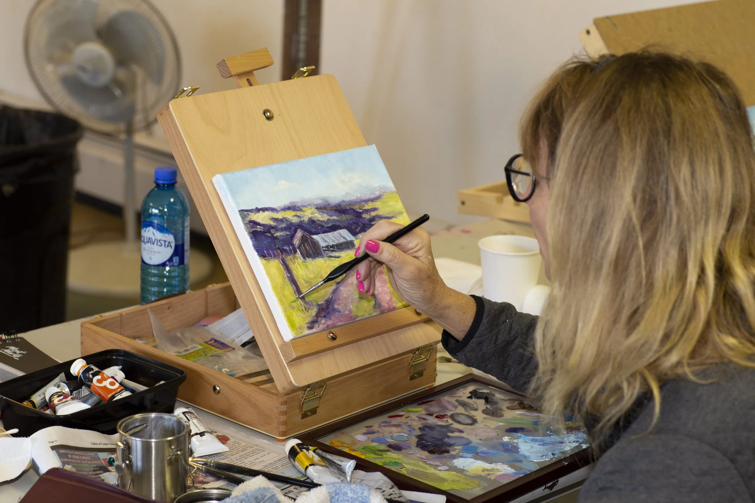 Painting on the Porch