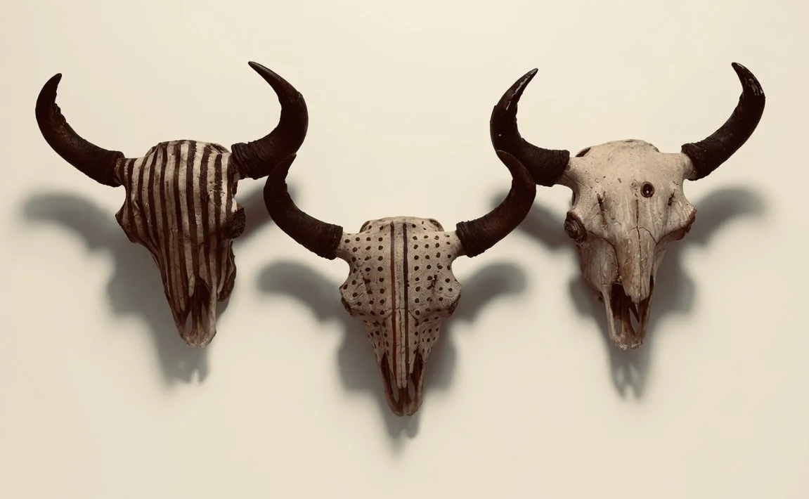 "Ancient Days - American Bison" by Nicholas Coleman. Mixed Media, 40 x 80 inches, $50,000. Lot 61.