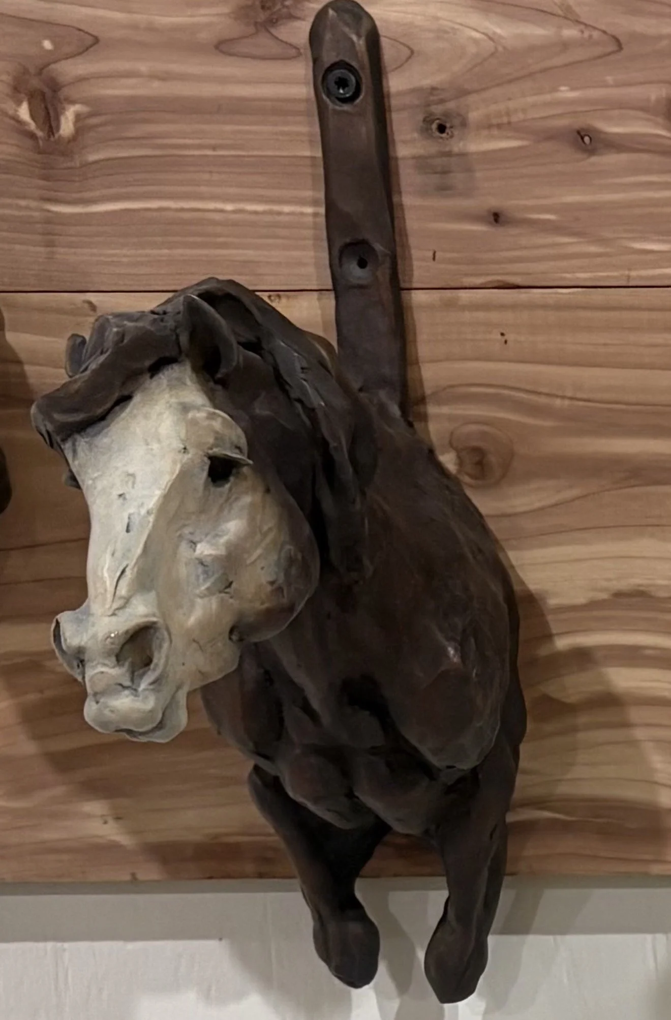 "Horsehead Hat Rack" - T.D. Kelsey