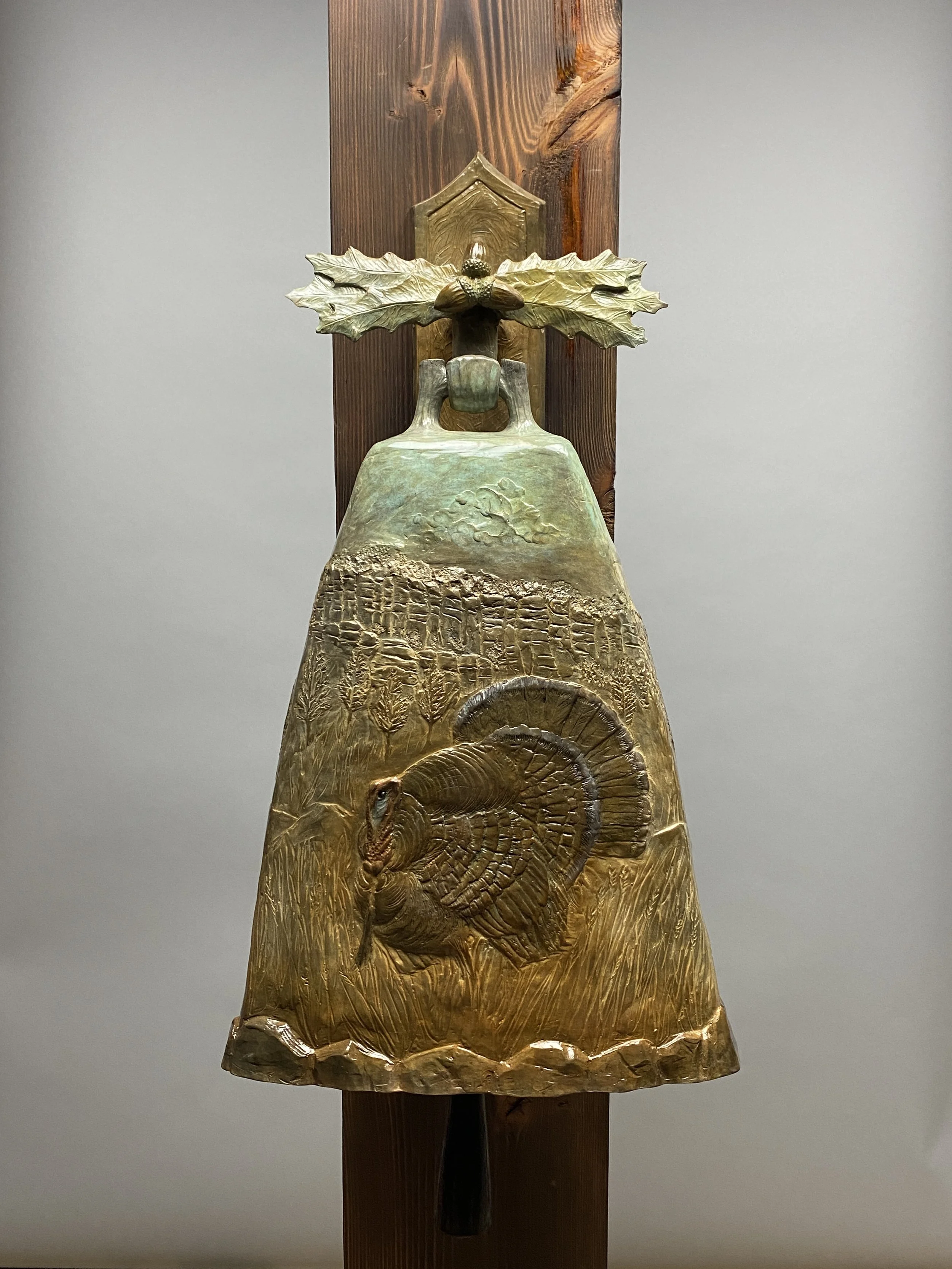 "Sierra Madre Song" by James G. Moore. Bronze, 21 x 12 x 8 inches, $9,000. Lot 75.