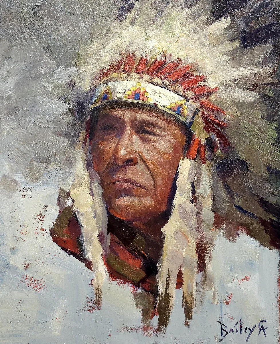 "Portrait of a Lakota" - Brandon Bailey