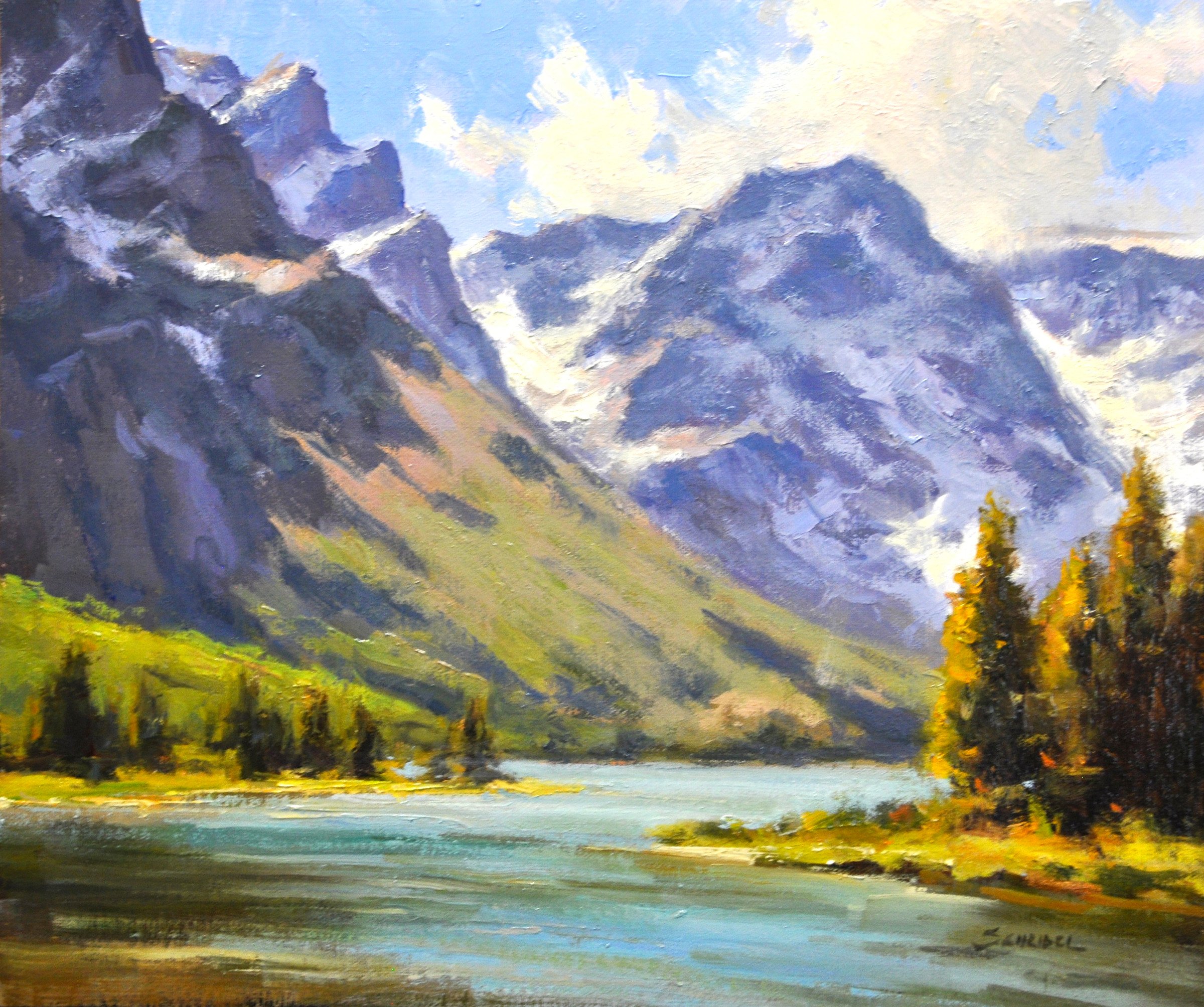 "East Rosebud Lake" - Greg Scheibel