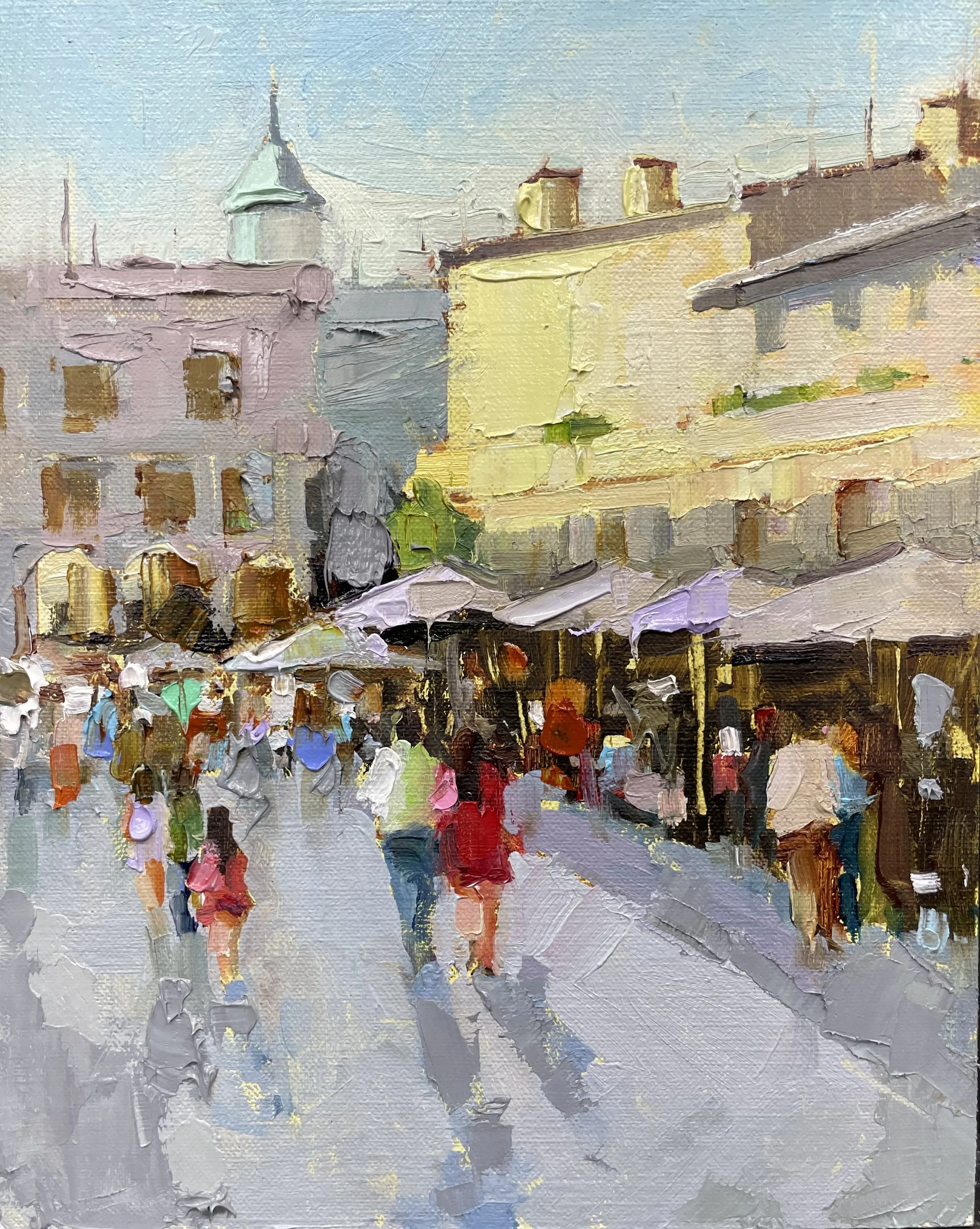 "The Plaza, Old Town" - Michele Usibelli