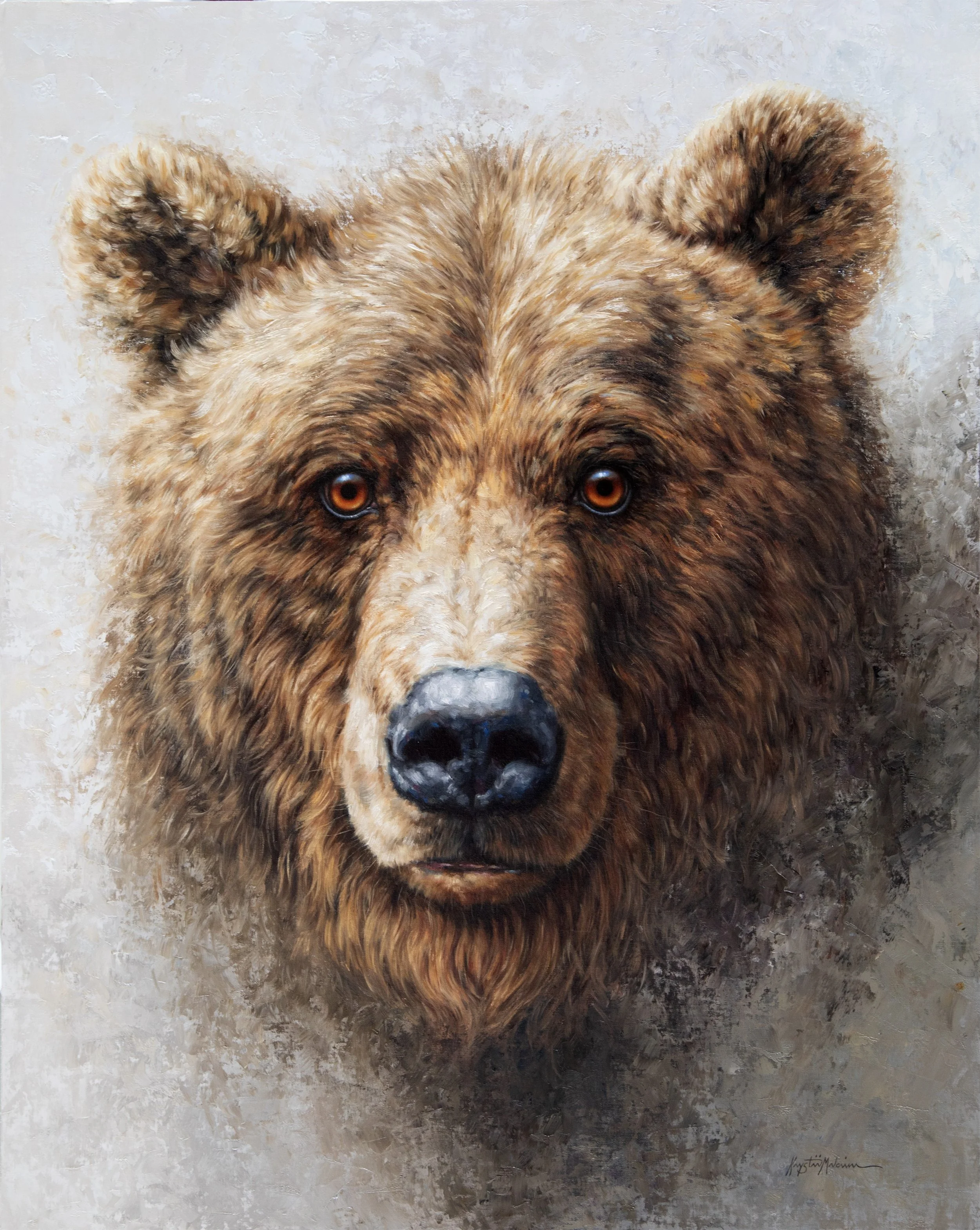 "The Last Wilderness" by Krystii Melaine. Oil, 30 x 24 inches, $13,000. Lot 42.