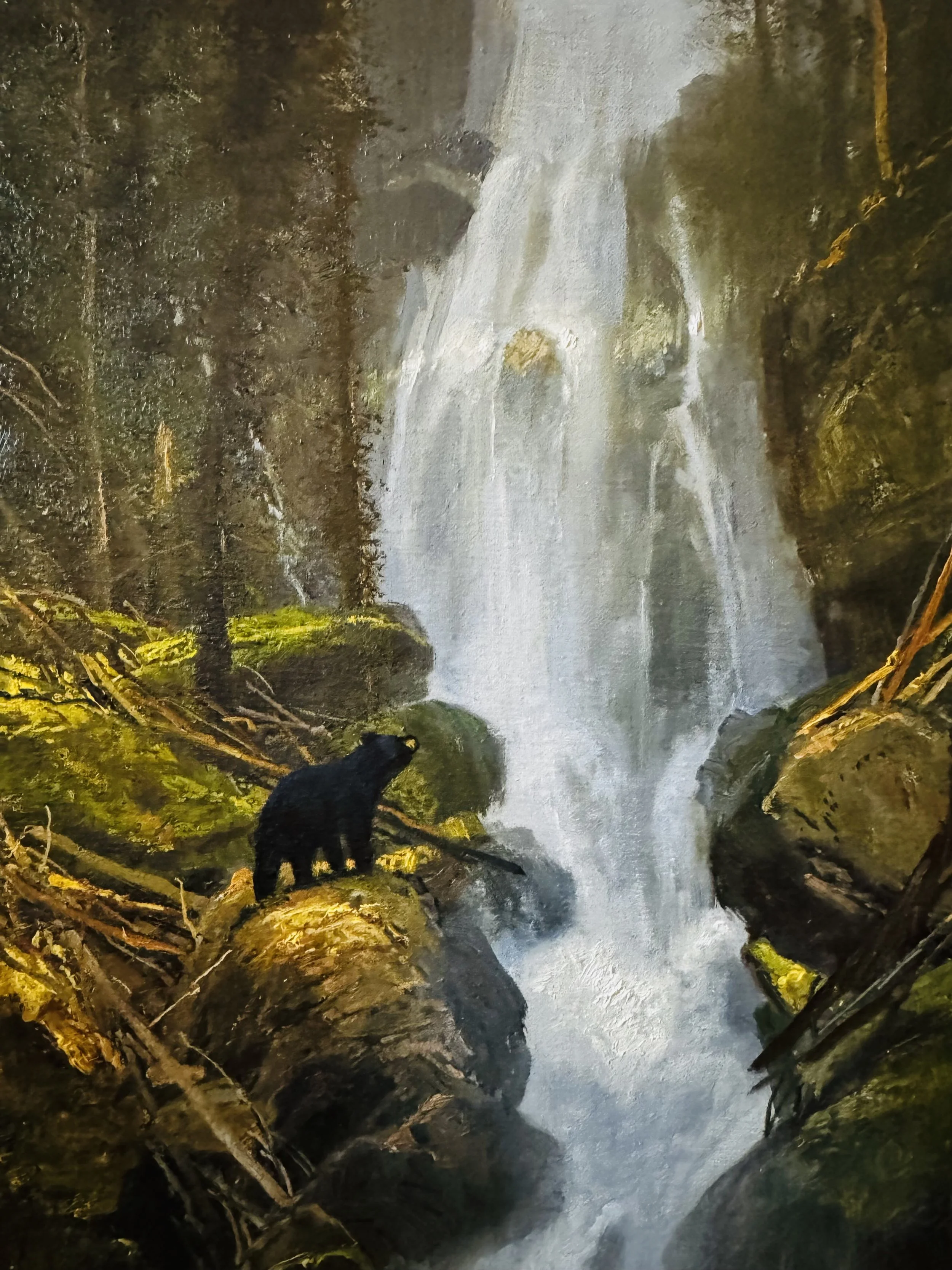 "Edge of the Mist" by Michael Coleman. Oil, 16 x 12 inches, $7,000. Lot 55.