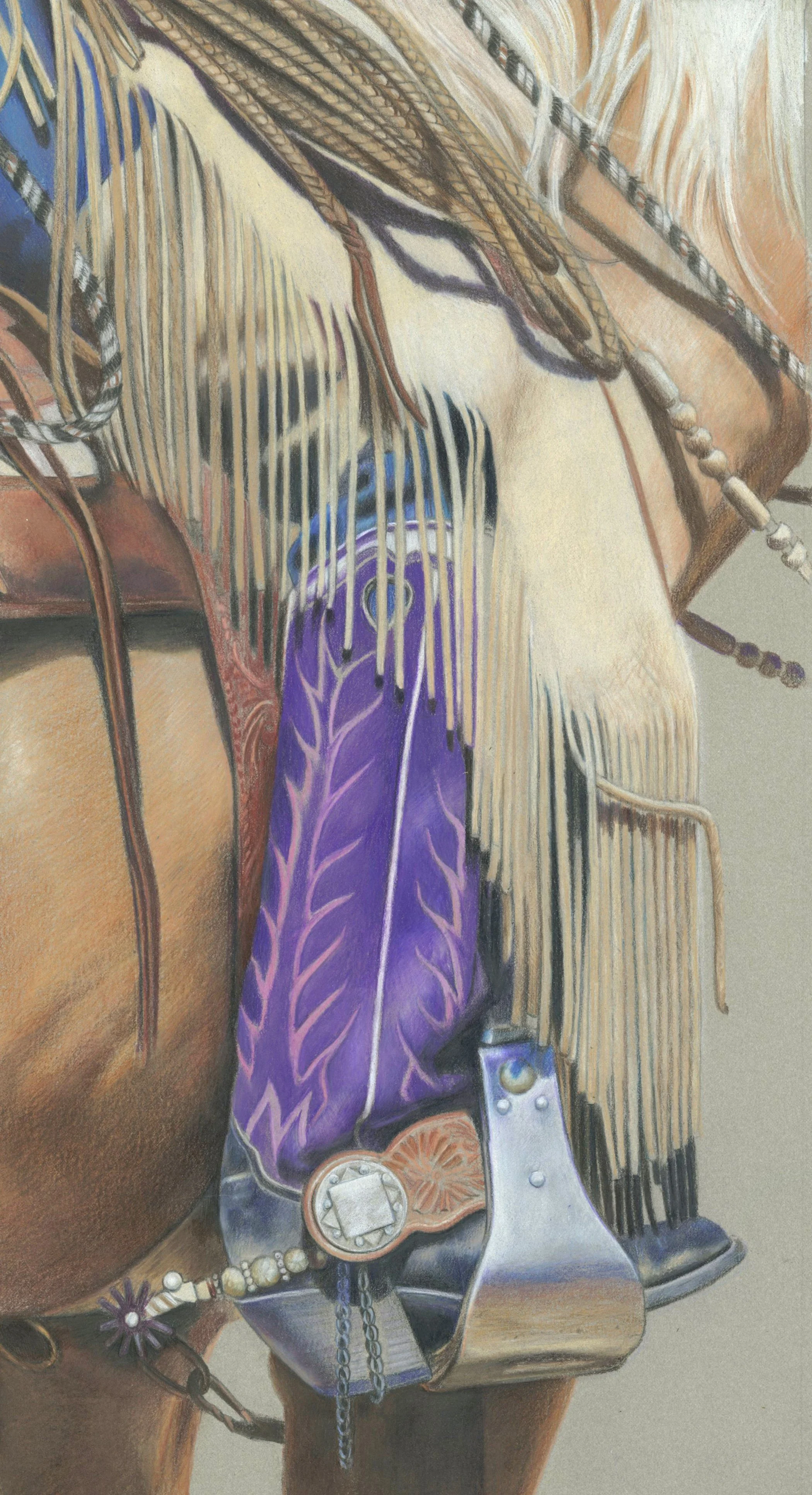 "Purple Boots" - Karmel Timmons