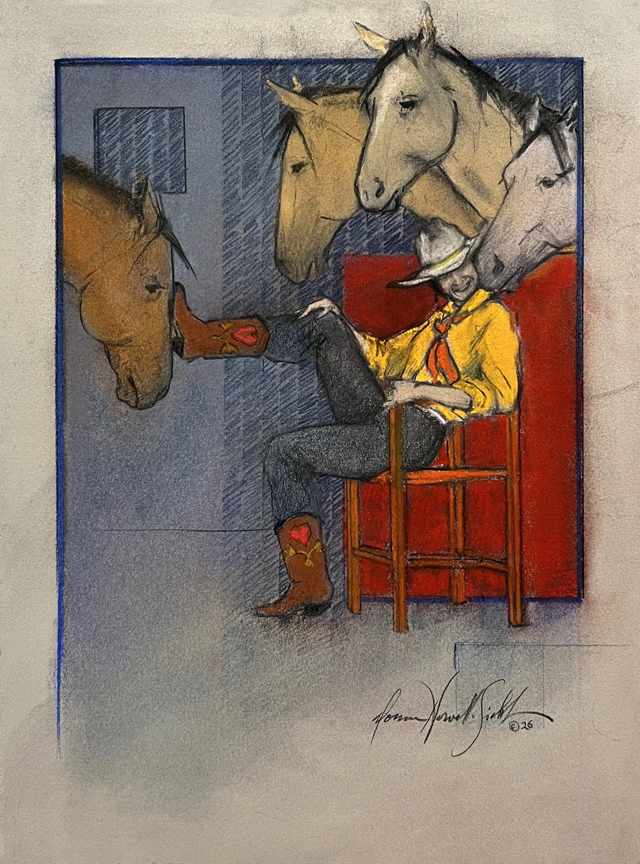 "Outside Looking In" - Donna Howell-Sickles