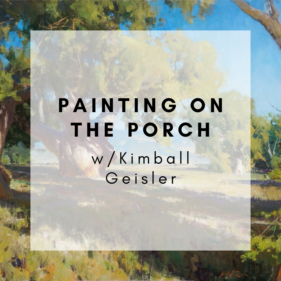 Painting on the Porch - Buffalo Bill Art Show