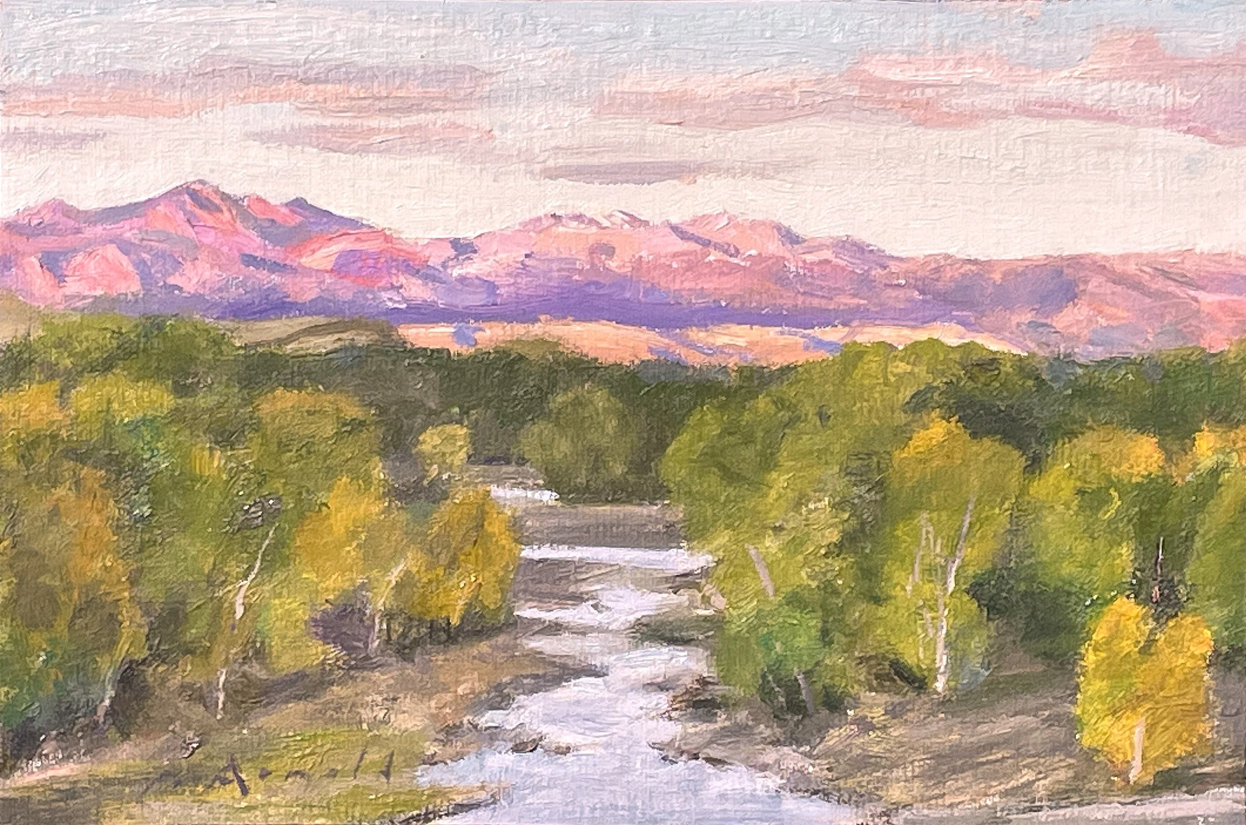 "Greybull River Dawn" - Joe Arnold