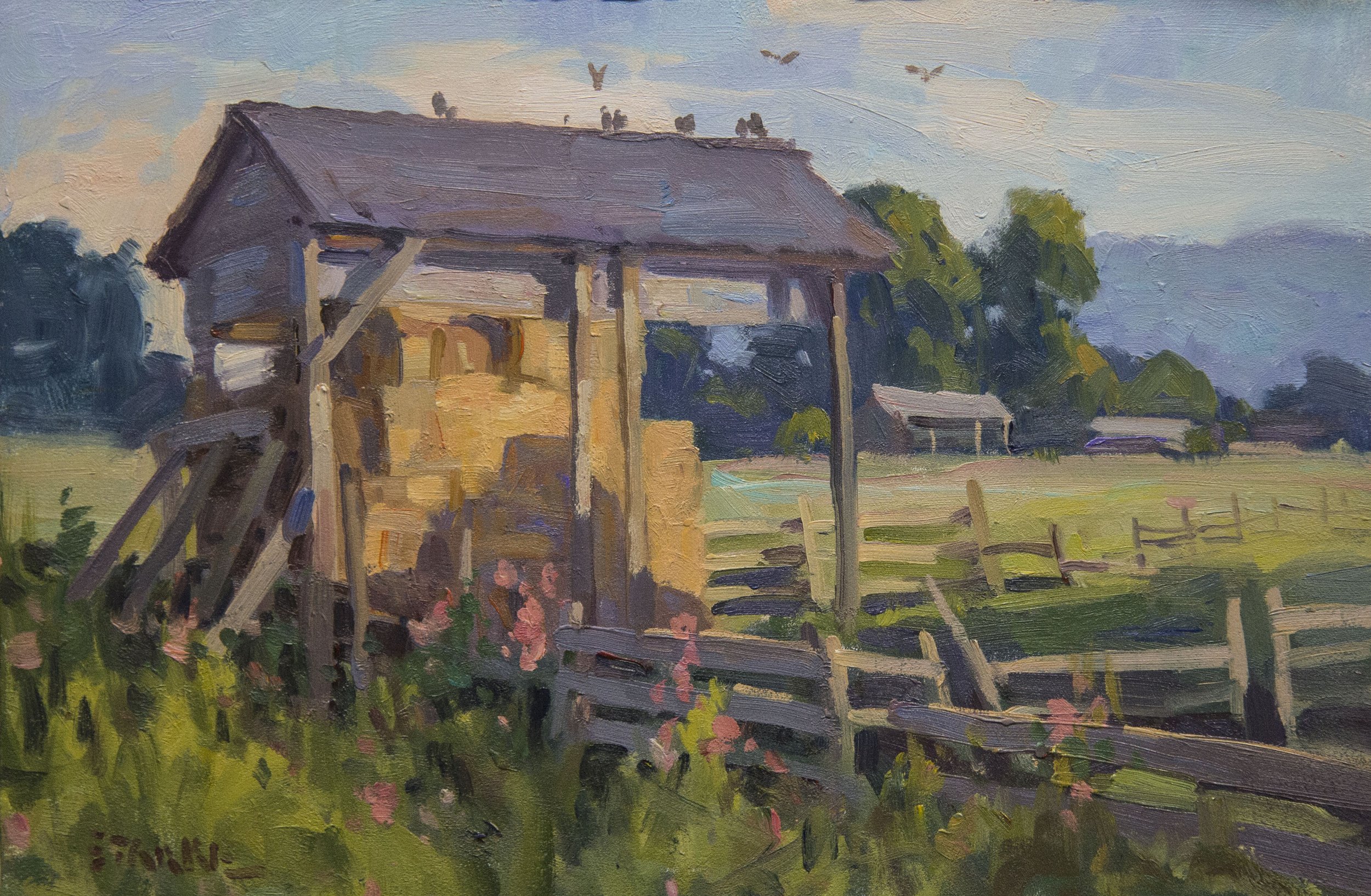 "Hay Barn in July" - Phil Starke