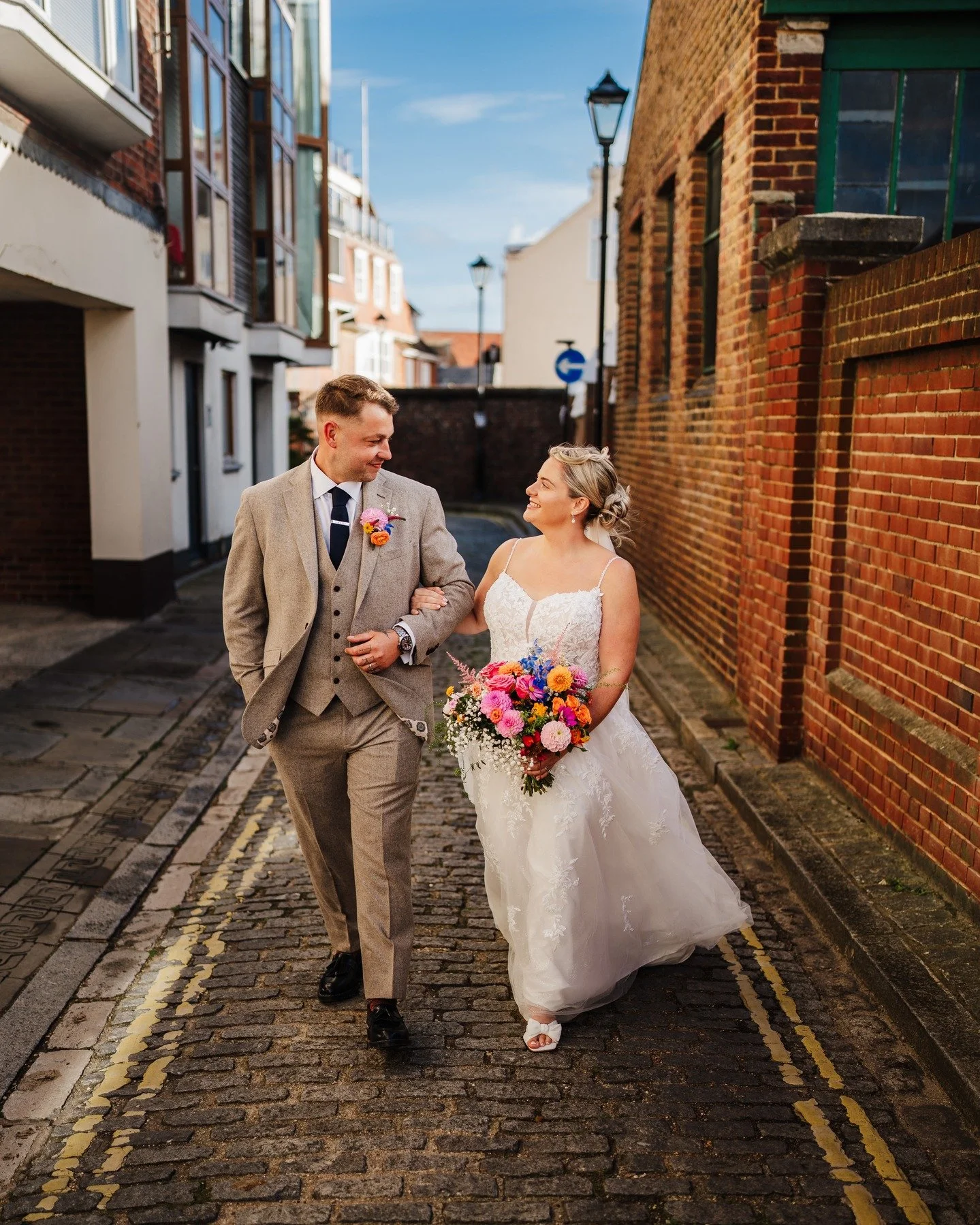 Jess & Dan 🖤 An absolute pleasure to capture your special day at @square.tower.oldportsmouth 
________________________
Supplier love:
Flowers: @lilybee822 
Hair: @emilytannhair 
MUA: @ashleycharlottemua 
Catering: @hampshirefeast 
Cake: @cakeyb