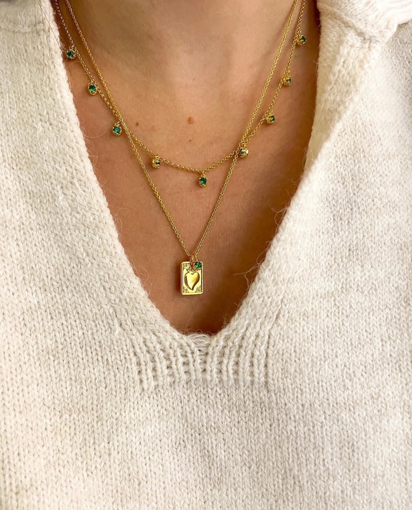 Heart Tama Necklace — Hellenic Aesthetic
