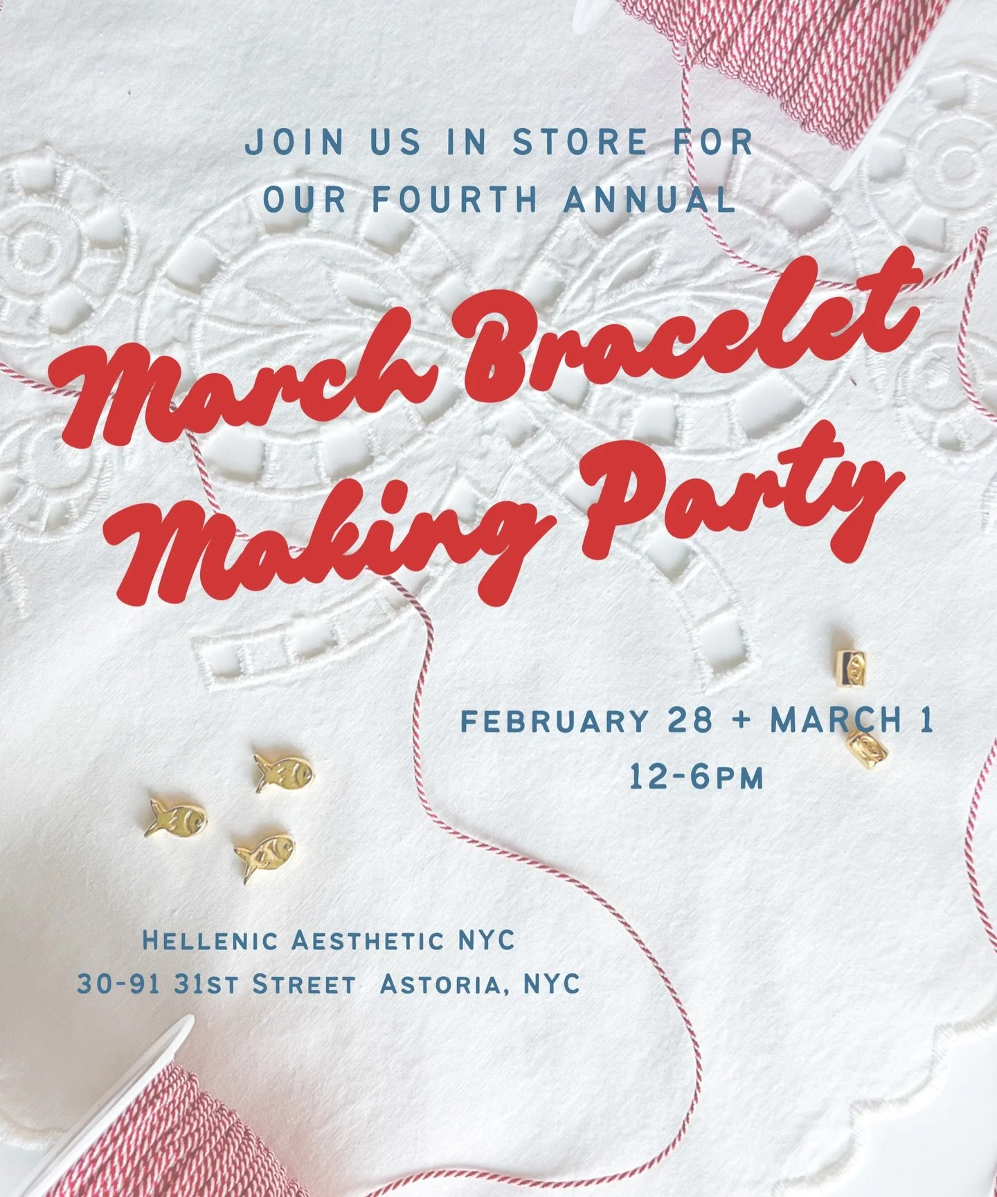 Our favorite way to celebrate the arrival of spring&hellip;and it can&rsquo;t come soon enough! We&rsquo;re excited to see you all at our fourth annual Marti Party &hearts;️✨🧿