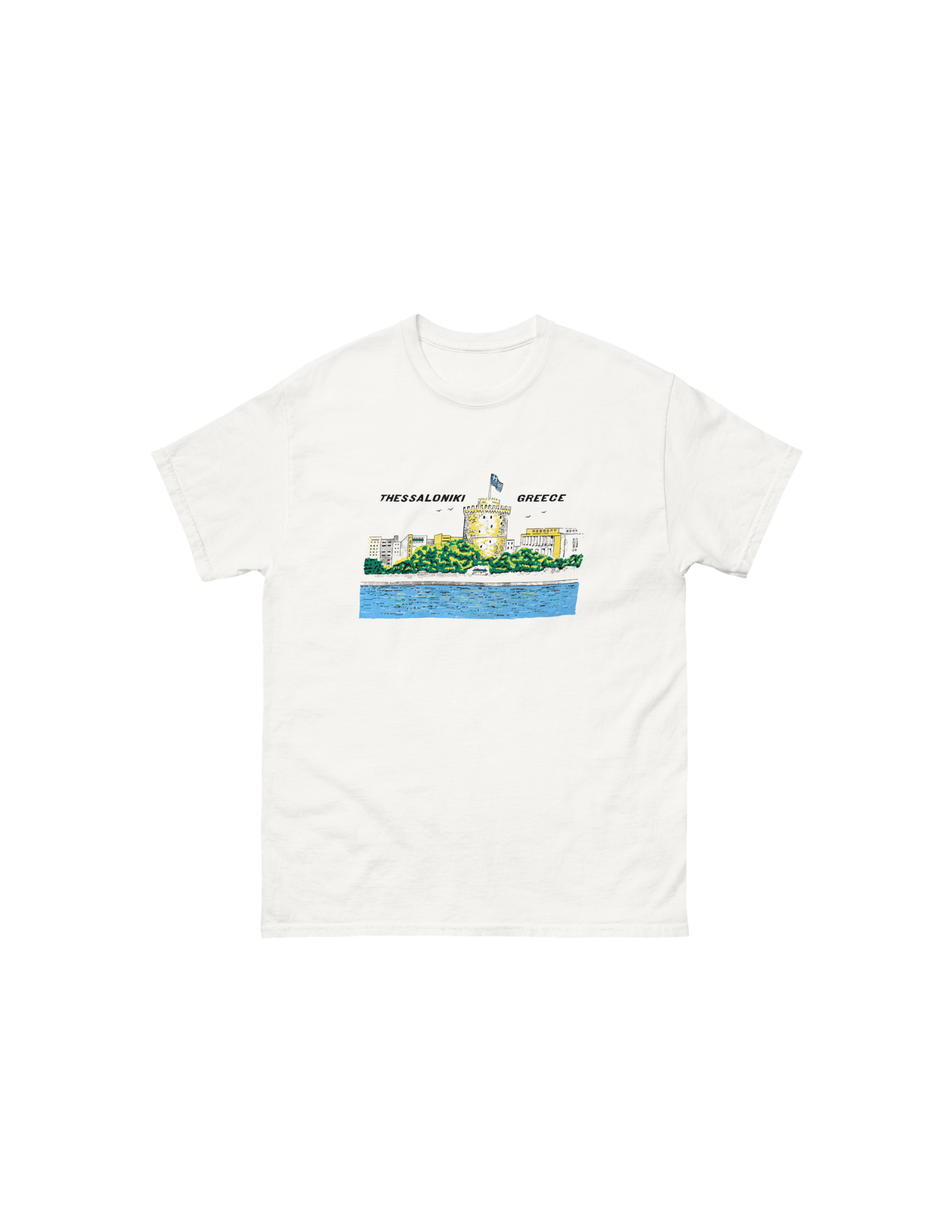 Vintage Inspired Thessaloniki Tee - Adult