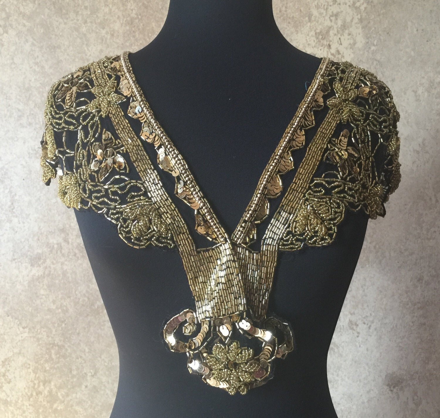 Appliques, Collars, and Wraps — Trims and Beads