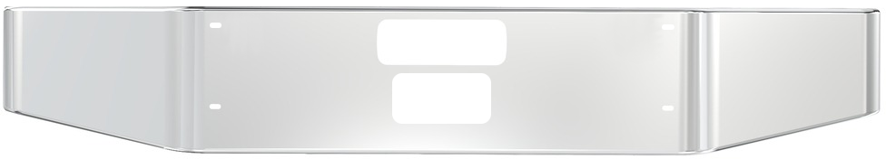 Western Star 47X 49X Set Back Bumper Factory Stainless OEM A21-29336-010 A21-29507-002 A21-29509-002 A21-29511-018