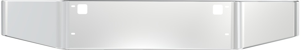 Western Star 47X 49X Set Back Bumper Factory Stainless OEM A21-29507-004 A21-29511-008 A21-29511-024