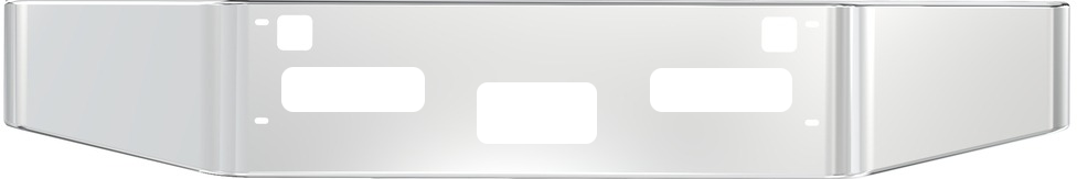 Western Star 47X 49X Set Back Bumper Factory Stainless OEM A21-29511-038