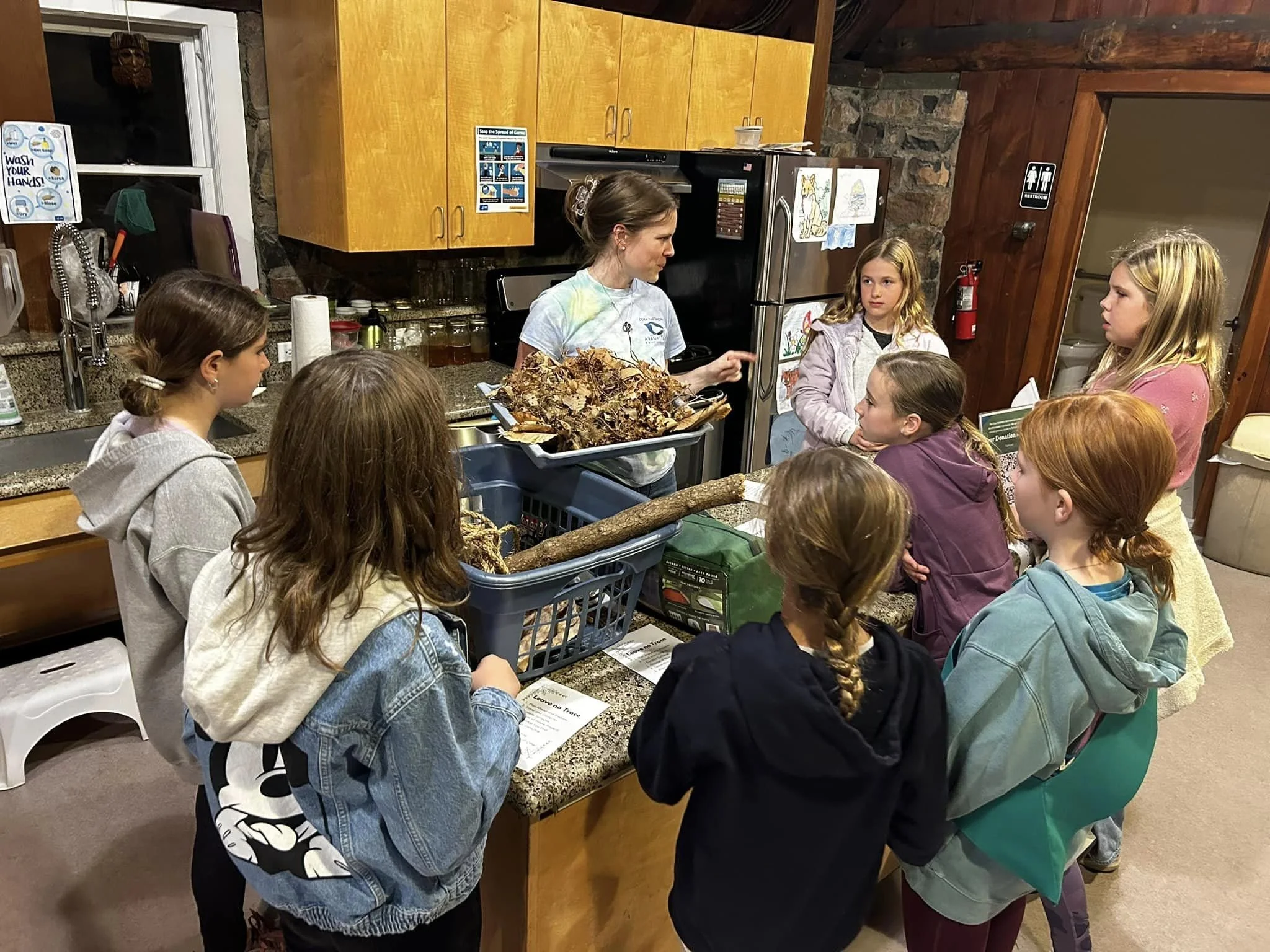 Badges at Cora Hartshorn