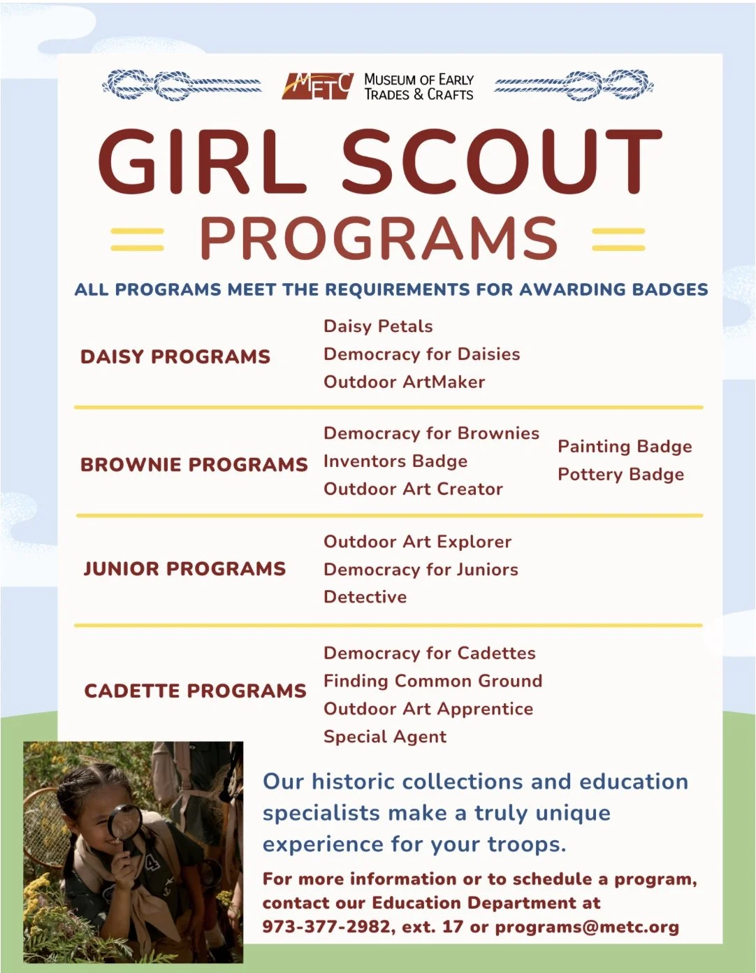 Badges at Museum of Early Trades and Crafts (METC)