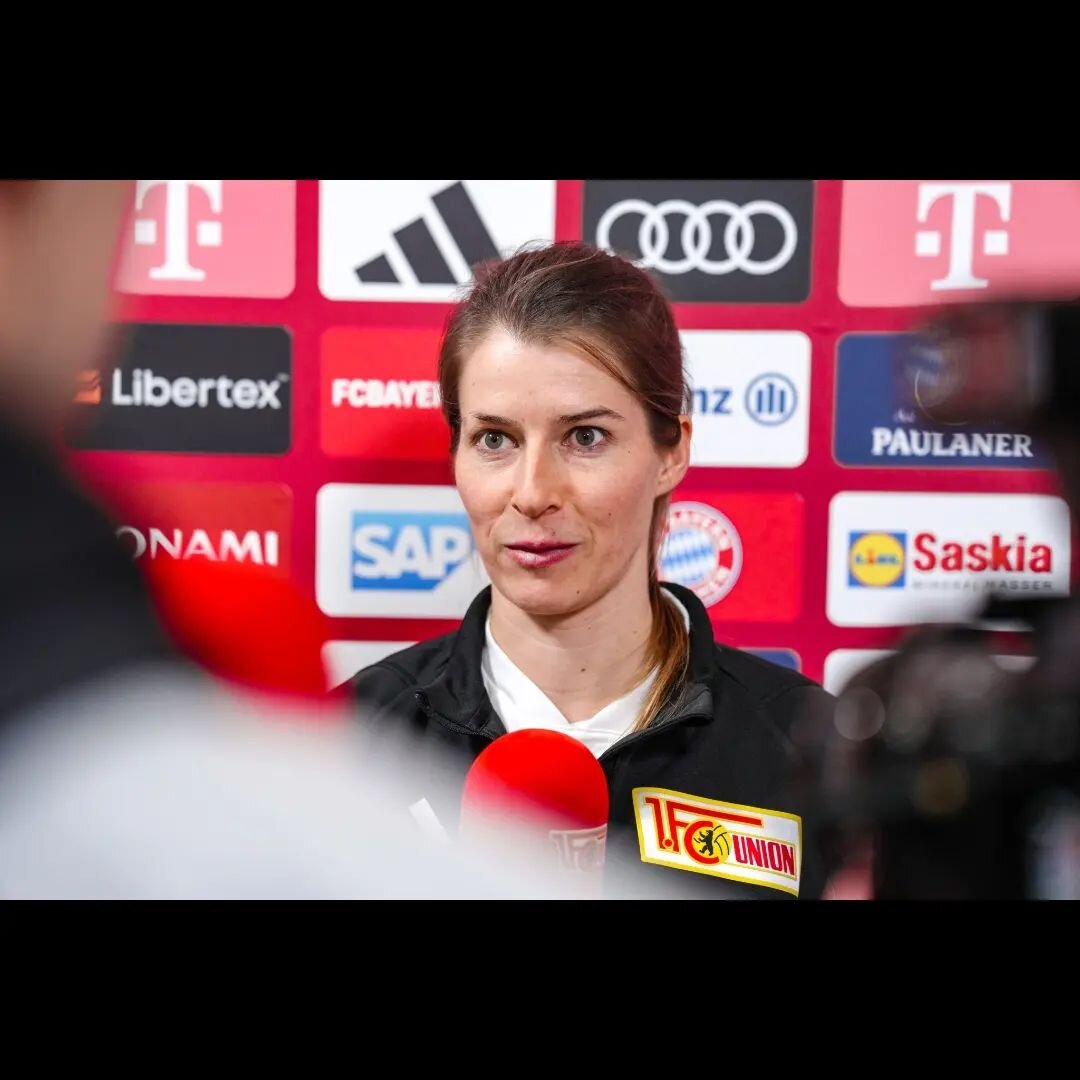 Marie-Louise Eta became the first female coach to lead a top-flight men's team in a league game in Germany.

She lead her team @1.fcunion to win their game in the Bundesliga, which was another watershed moment following her appointment in November as