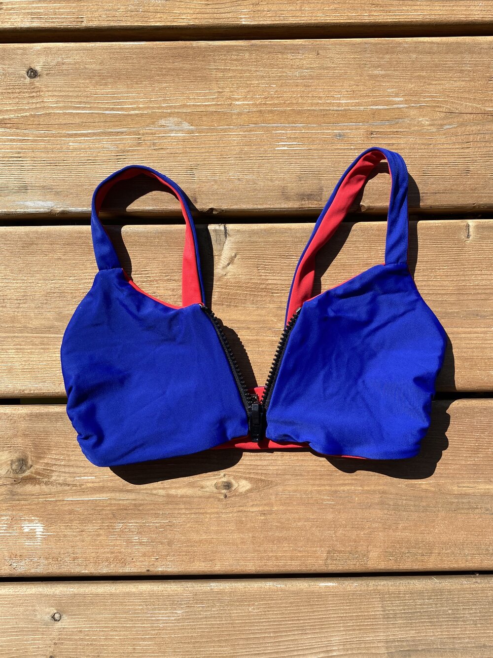 Newman Zipper Top - Veneré & Racing — Emelia's Swimwear | Good for the  Environment | Amazing for Your Body