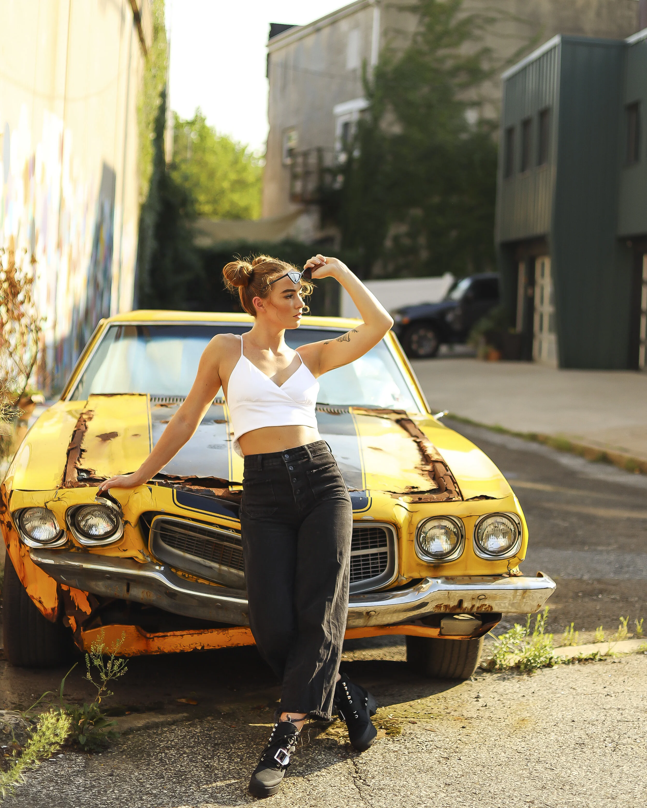Stephanie Philadelphia photoshoot