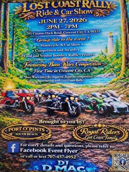 Lost Coast Rally Ride & Car Show