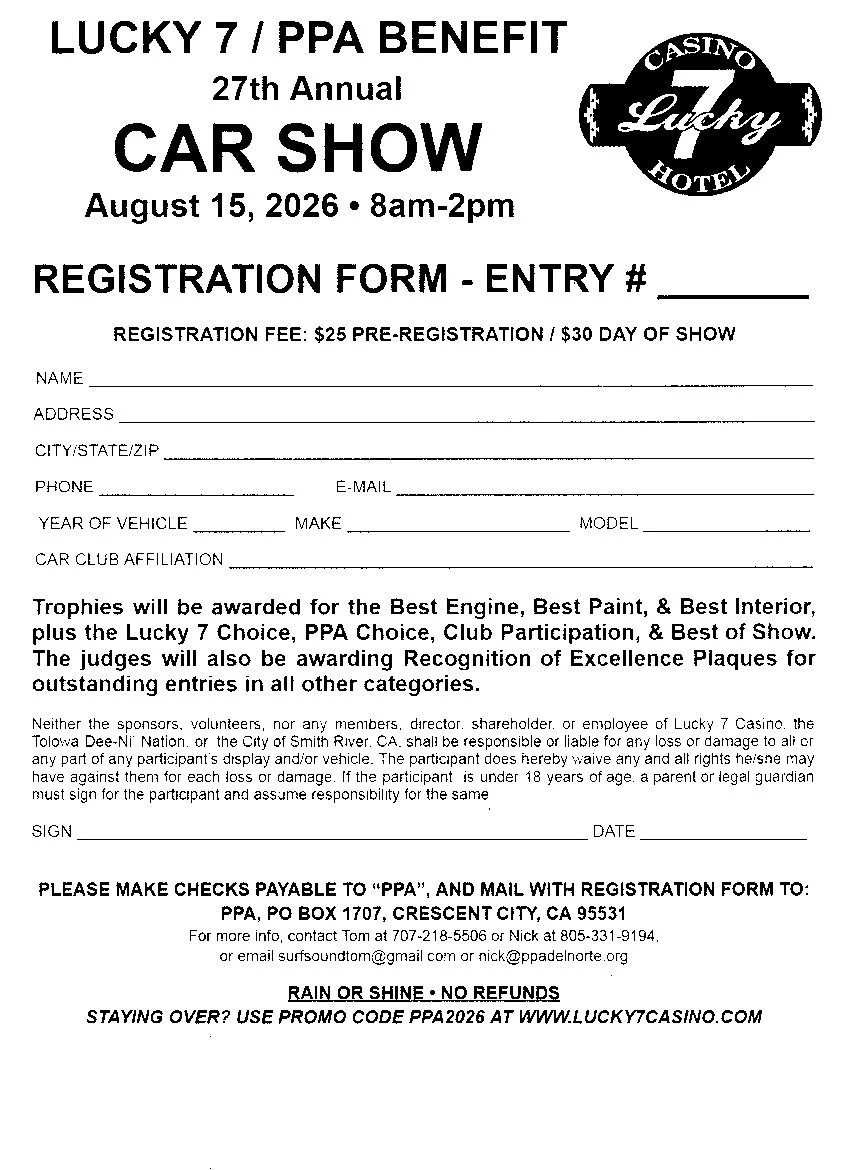 Lucky 7 / PPA Benefit Car Show