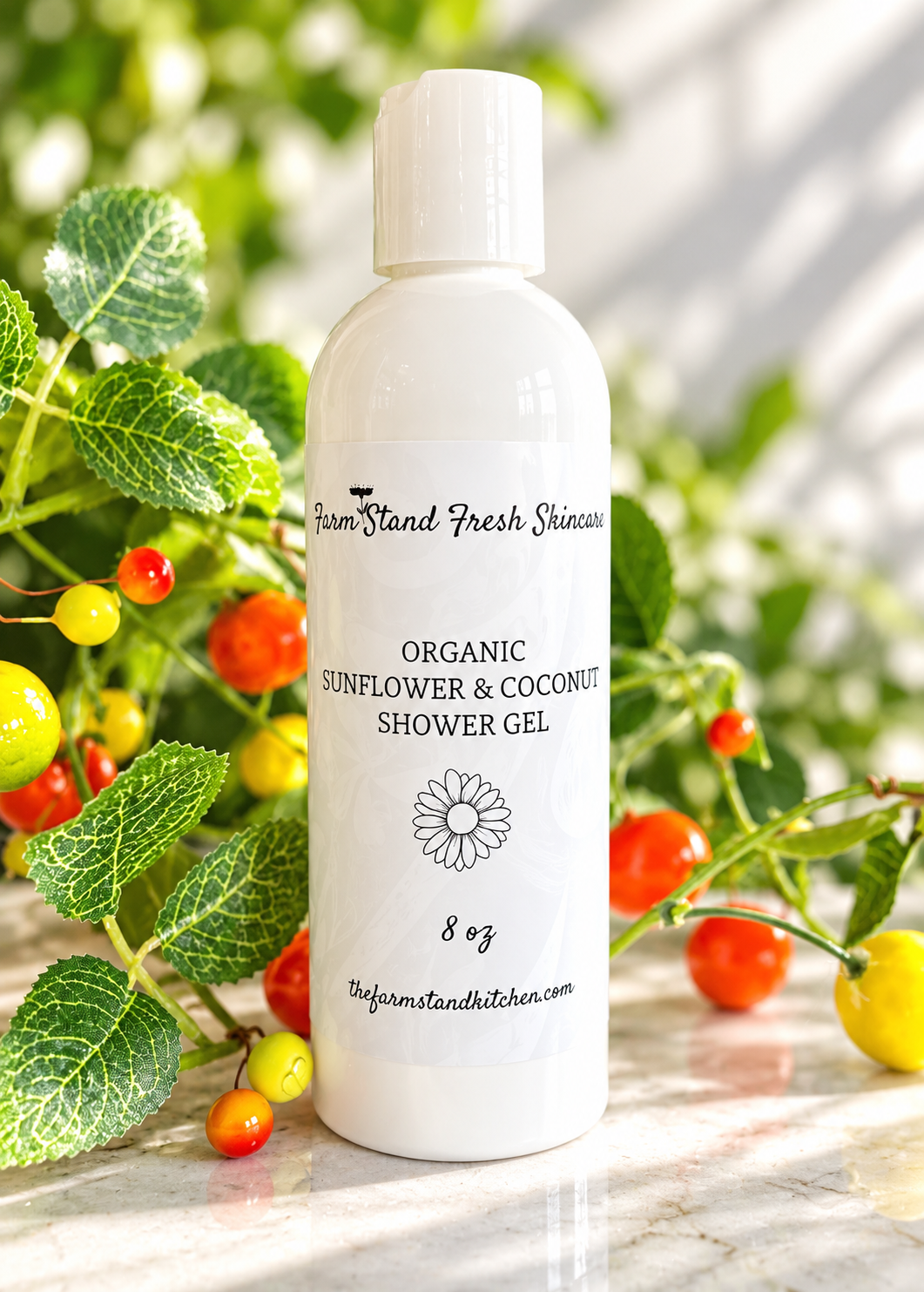ORGANIC SUNFLOWER & COCONUT SHOWER GEL