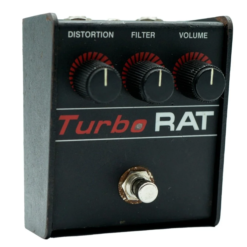 PROCO Turbo RAT 1989年製 緑基盤 LM308N モトローラ - ギター