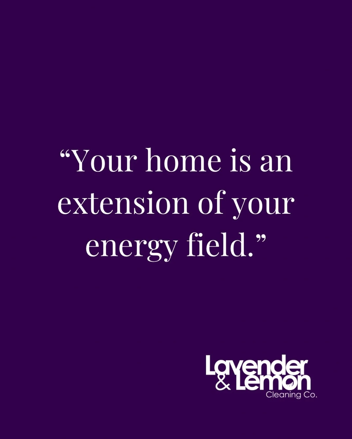 &ldquo; This is why practices like cleaning your home, rearranging furniture, organizing your closet &amp; getting rid of objects that are cluttering your space can have a profound impact on your own mind, body &amp; spirit. &ldquo;​​​​​​​​
​​​​​​​​
