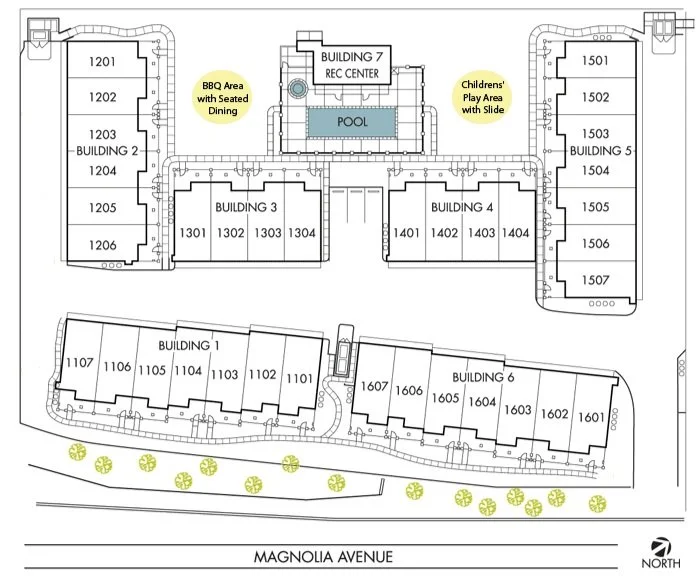 Community Map — Villas at Magnolia Place