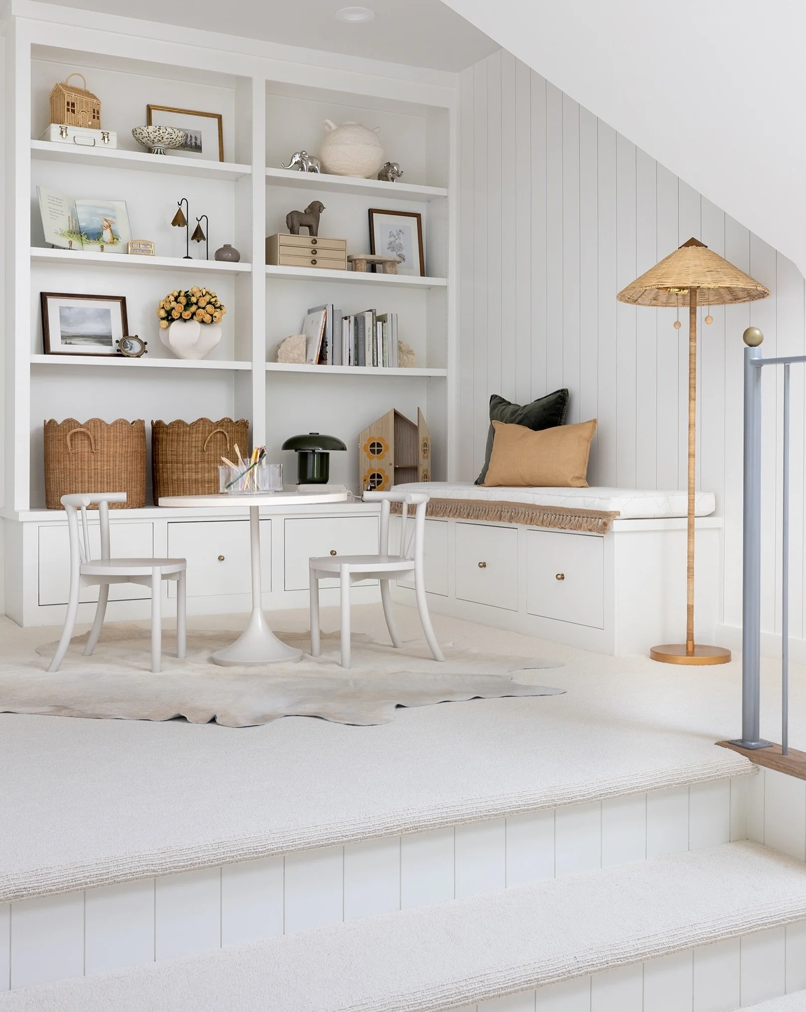 Designing for children is about more than choosing pretty finishes. It&rsquo;s about creating spaces that encourage curiosity, creativity, and imagination. 

We think this sweet little nook does just that. 💛