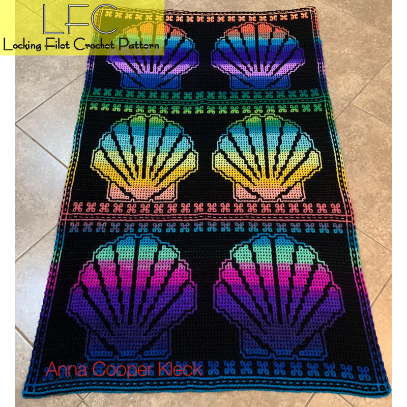 Conch Shell Medley LFC Full Bed — Lissa Conley Designs