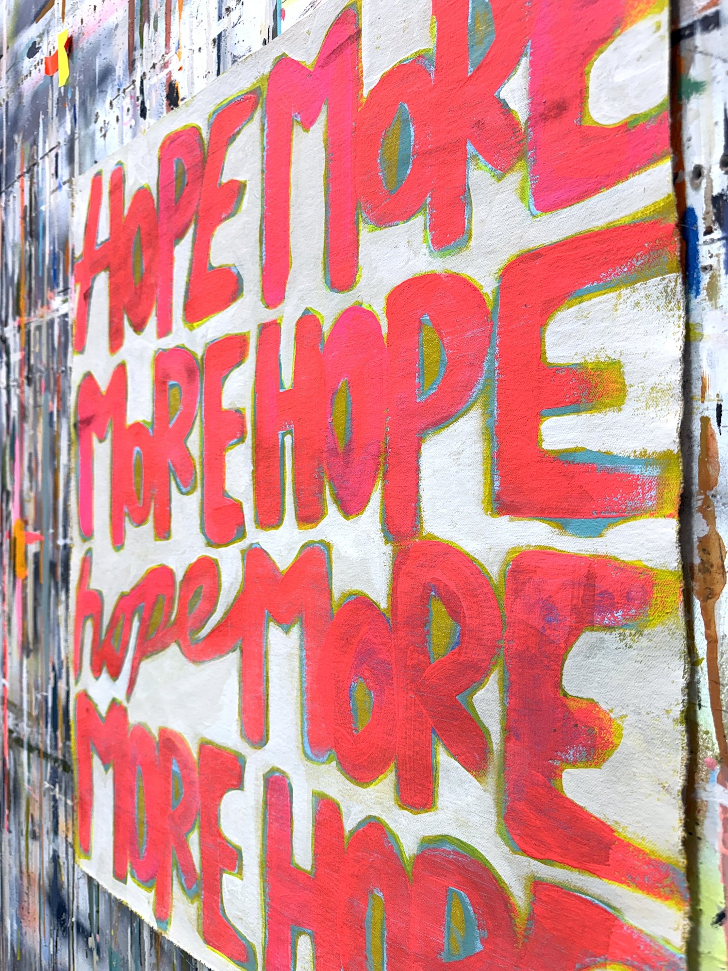 4LetterWords_unstretchedCanvas_HopeMore-50_28x24_2026_detail2.JPG