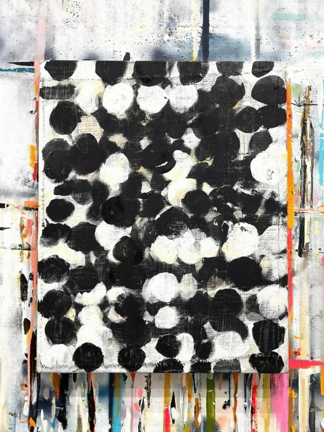 New b&amp;w smaller works on canvas 20x16in releasing this week, including ^'untitled 25-33' with ongoing appreciation for your very good looking on these surface plays. Updated on the site soon or just DM. 
//
📣My next open studio series starts *SA